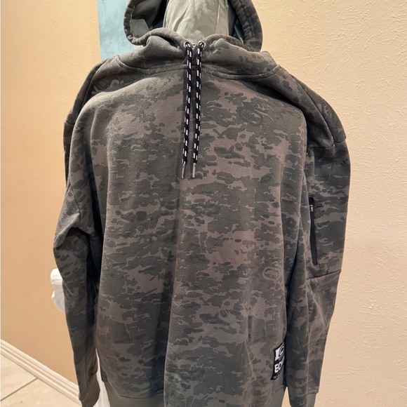 Ecko Unlimited Olive Camouflage Hoodie - Picture 2 of 5